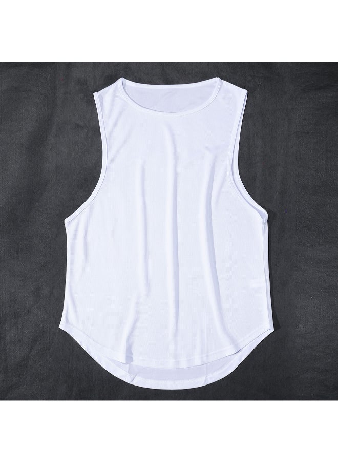 Quick Dry Sport Vest White