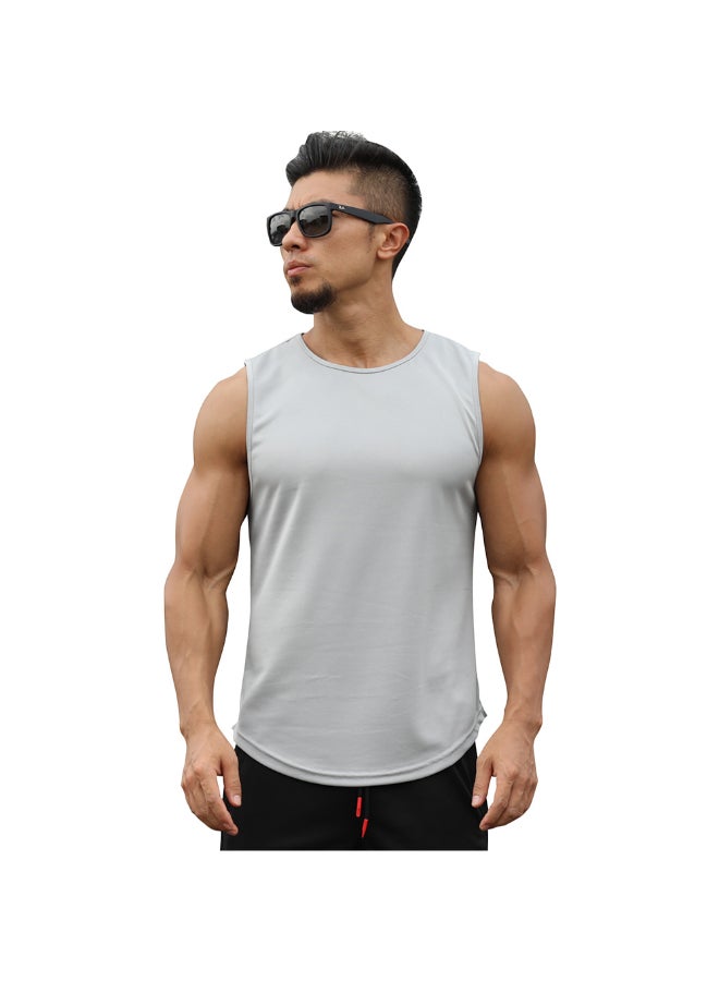 Quick Dry Sport Vest Light Grey