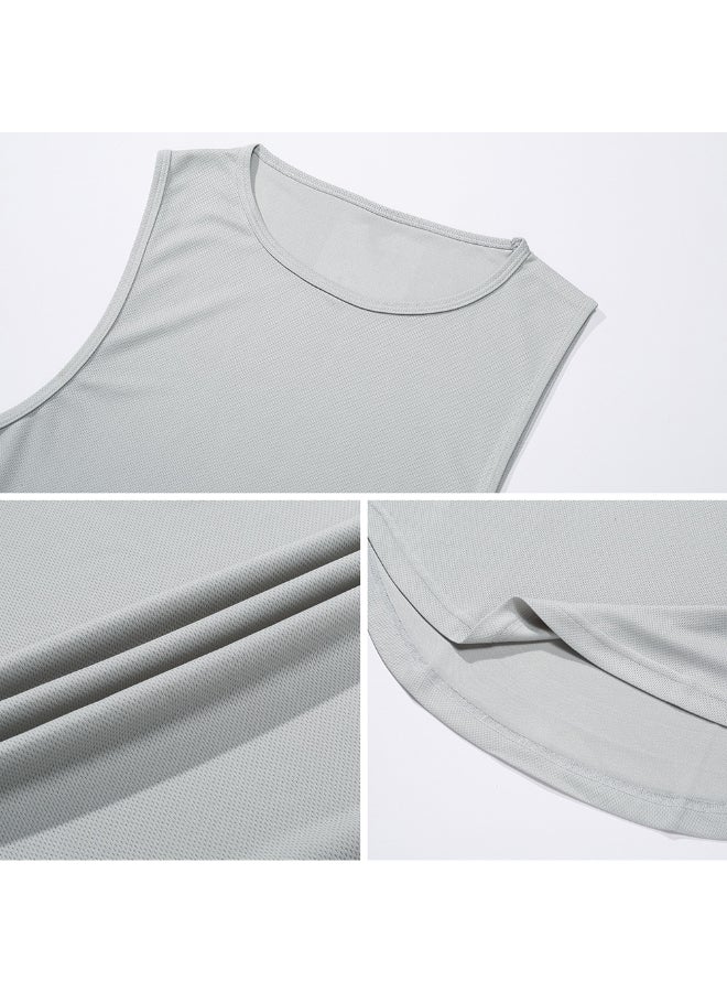 Quick Dry Sport Vest Light Grey