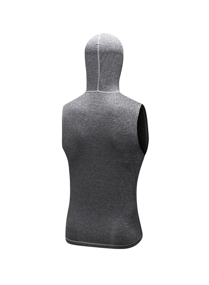 Men Quick Dry Breathable Elastic Coat Grey