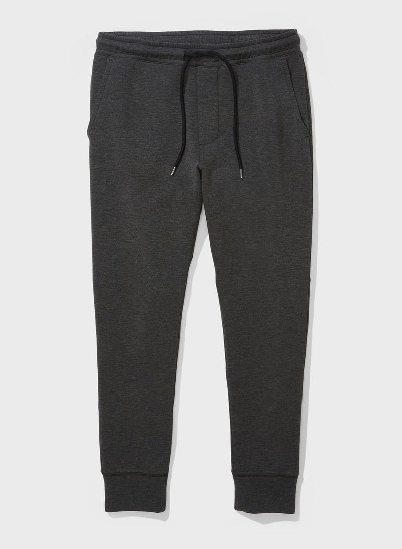 Drawstring Cuffed Sweatpants