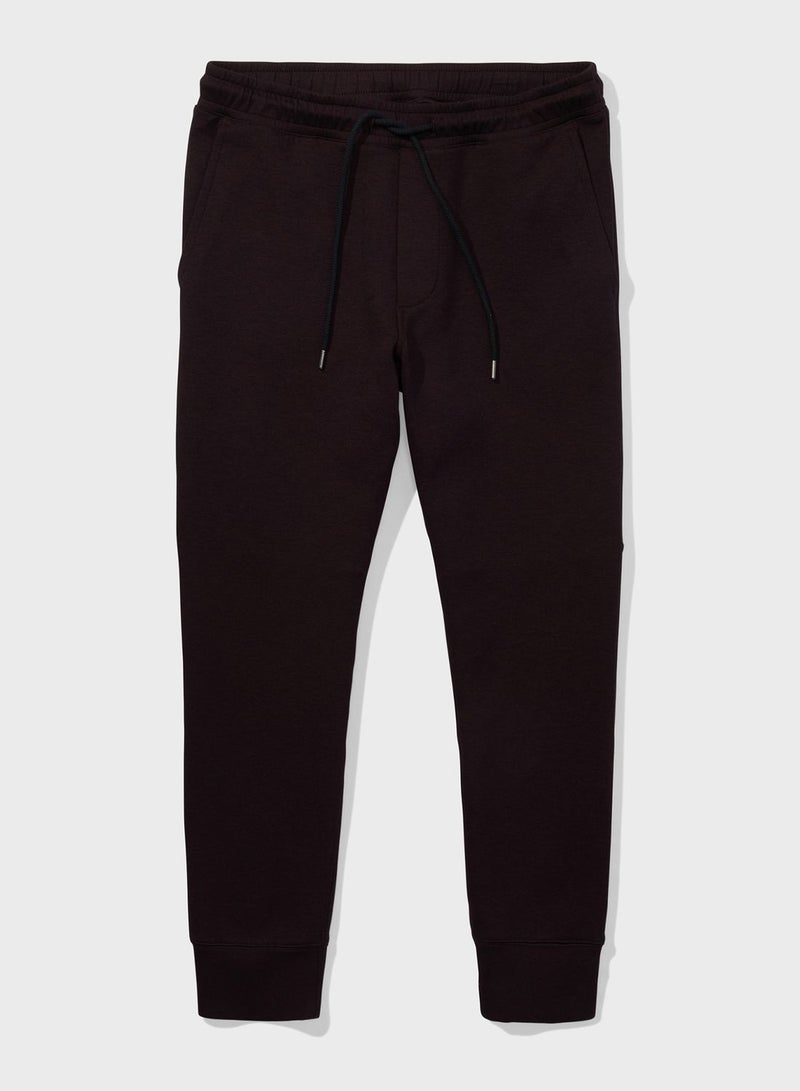 Drawstring Cuffed Sweatpants