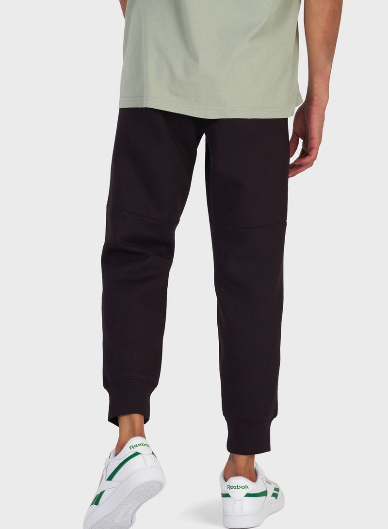 Drawstring Cuffed Sweatpants