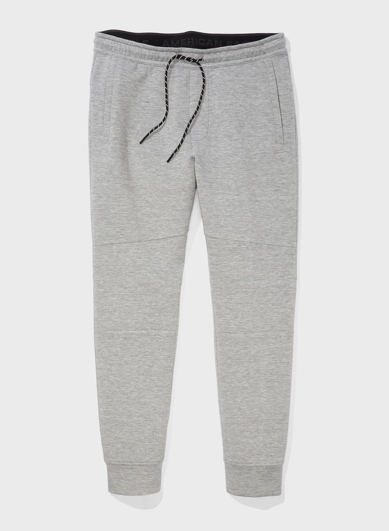 Drawstring Cuffed Sweatpants