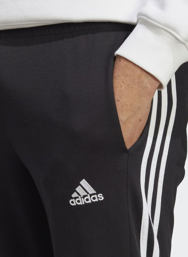 3 Stripes Single Jersey Tapered Open Sweatpants