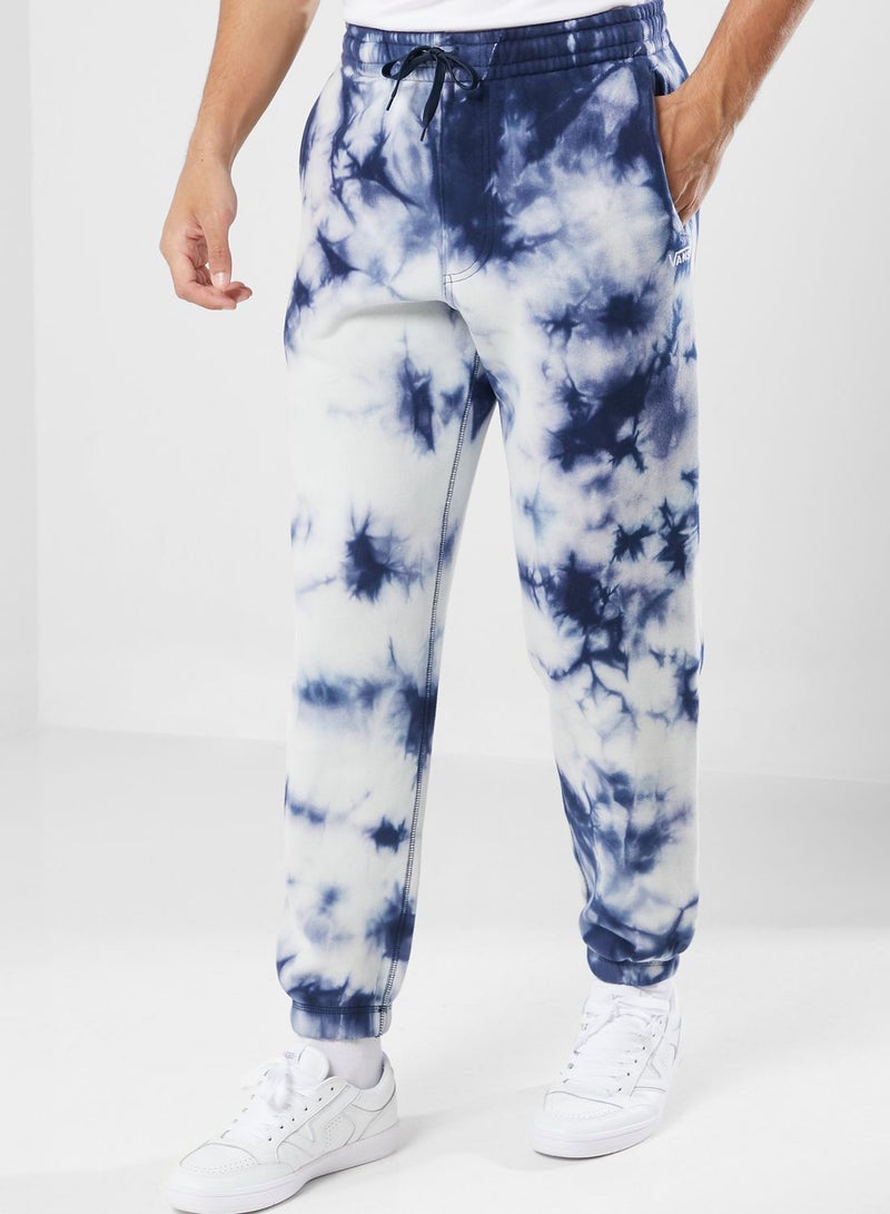 Comfycush Tie Dye Relaxed Fleece Sweatpants