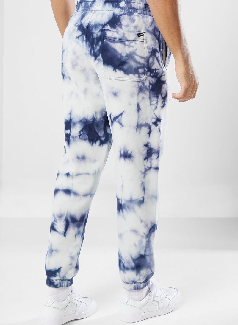 Comfycush Tie Dye Relaxed Fleece Sweatpants