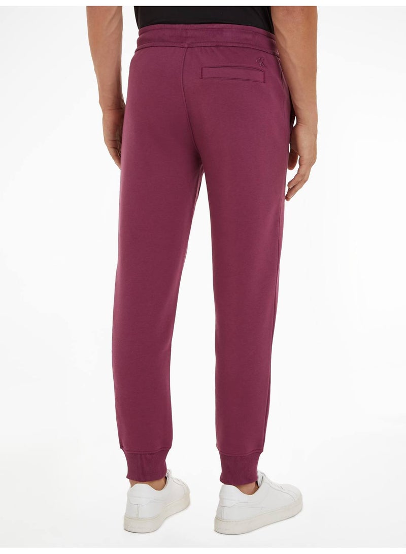 Calvin Klein Jeans Men's Sweatpants - Sportswear - Cotton , Red