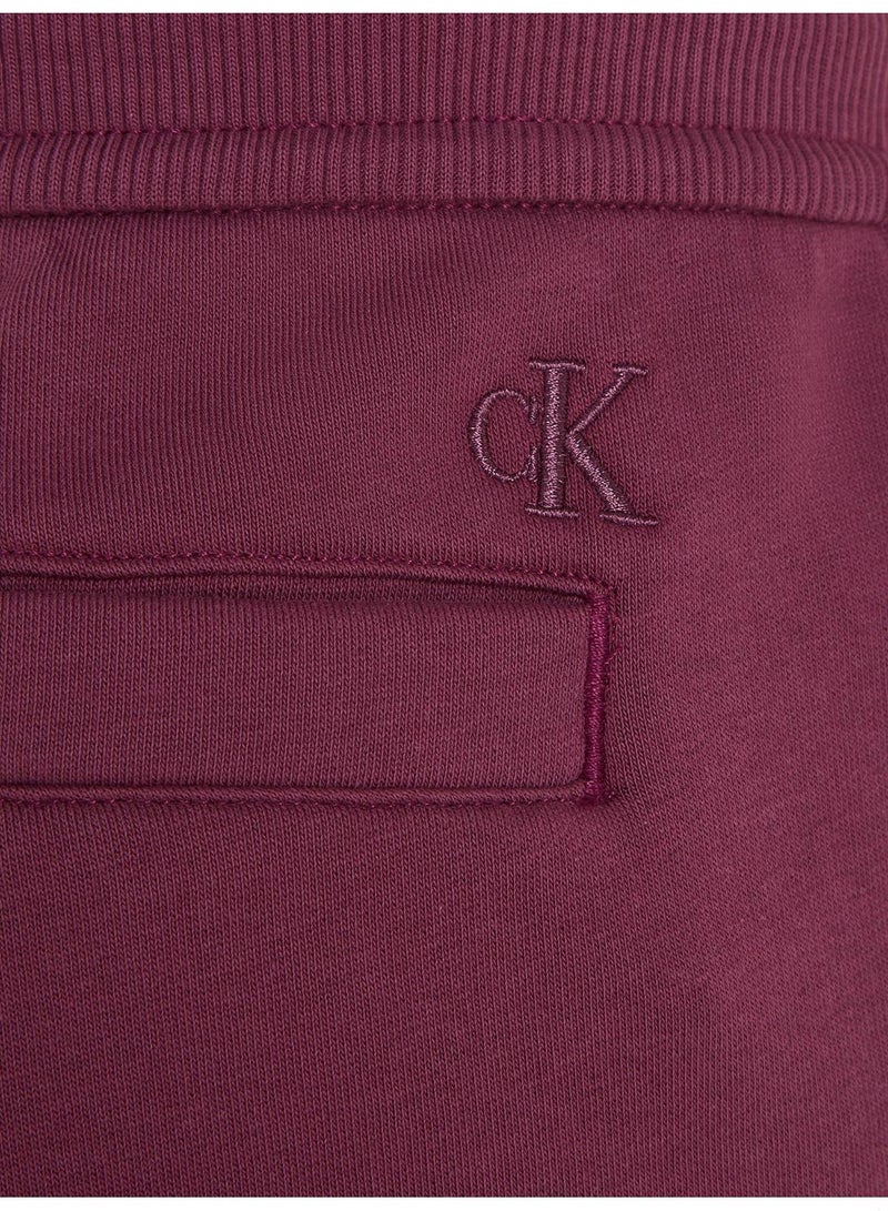 Calvin Klein Jeans Men's Sweatpants - Sportswear - Cotton , Red