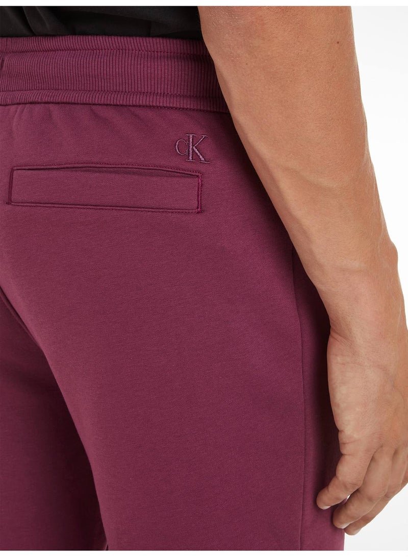 Calvin Klein Jeans Men's Sweatpants - Sportswear - Cotton , Red