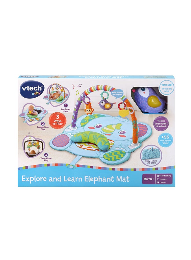 Explore And Learn Elephant Mat 34.1x60.3x43.3cm