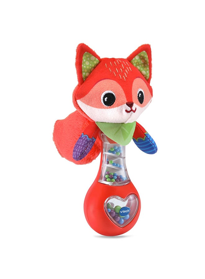 Shake And See Fox Rattle 19.1x17.5x7.3cm