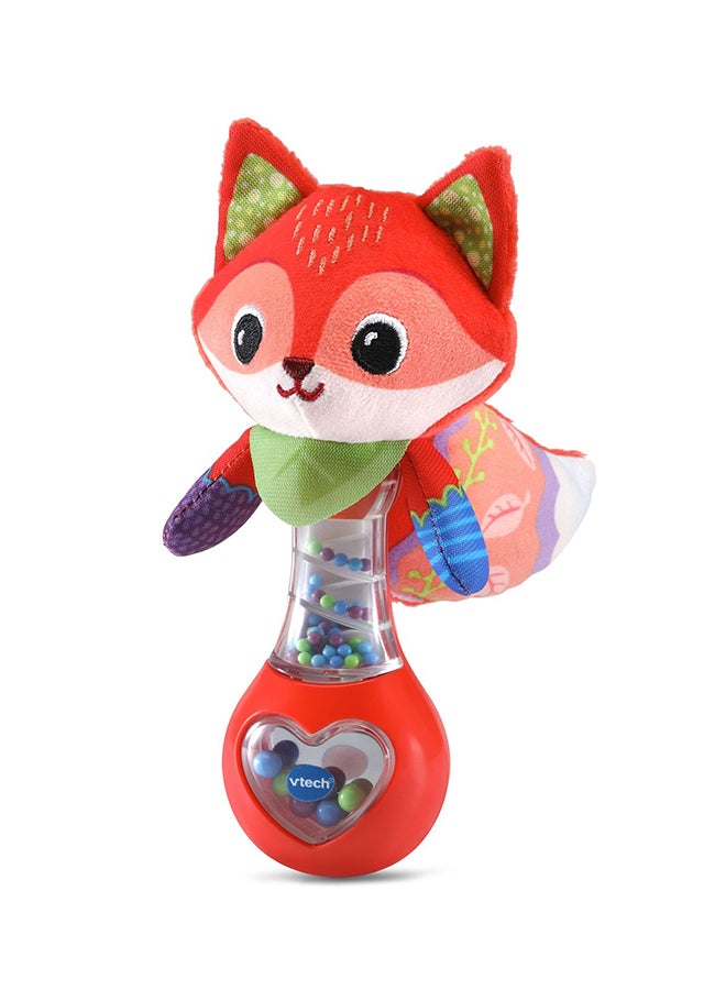 Shake And See Fox Rattle 19.1x17.5x7.3cm