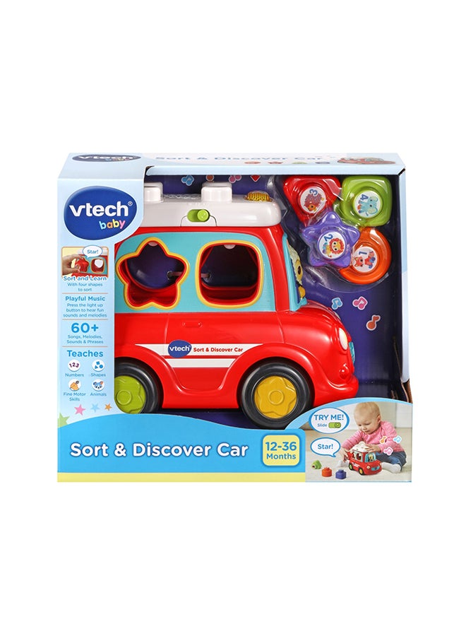 Sort And Discover Car 21.6x25x12.8cm