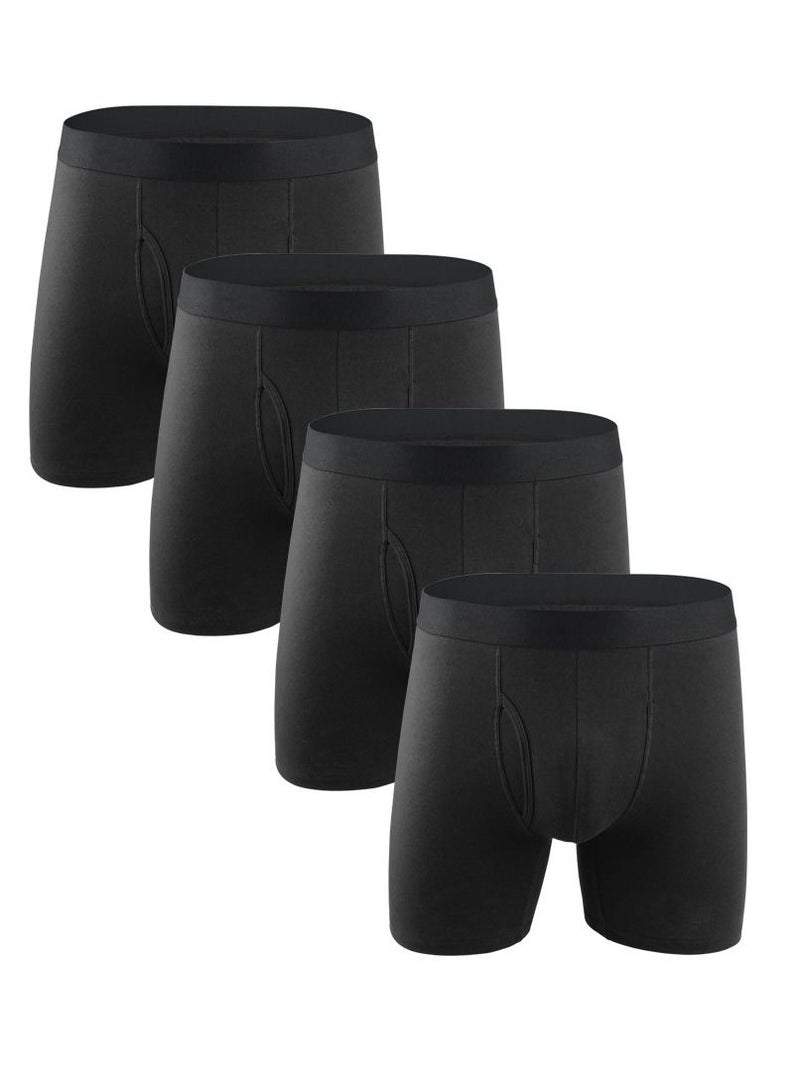 4pcs Men Breathable Underwear Brief