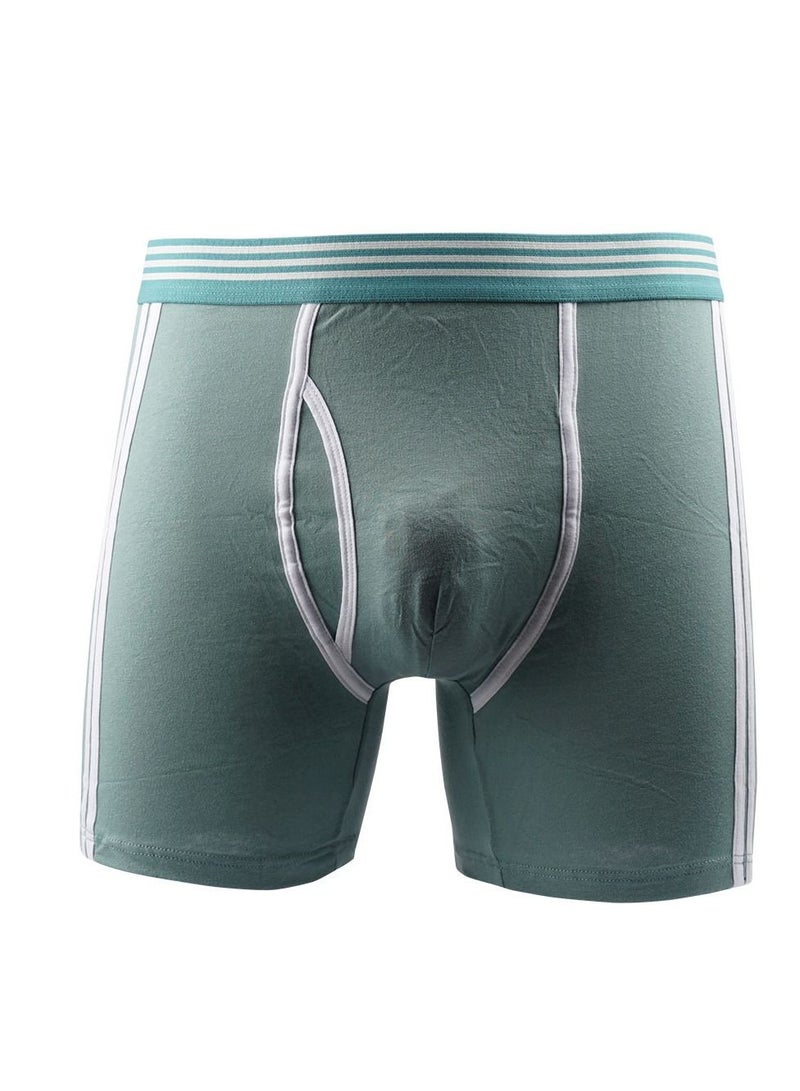 Men Breathable Underwear Brief Green