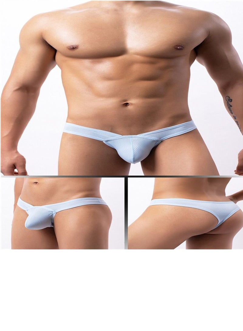 Low Rise Breathable Briefs Light Blue