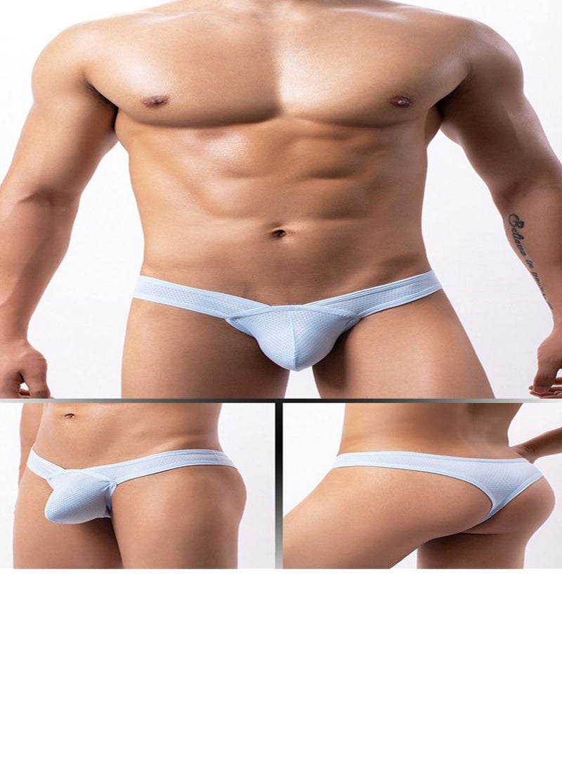 Low Rise Breathable Briefs Light Blue