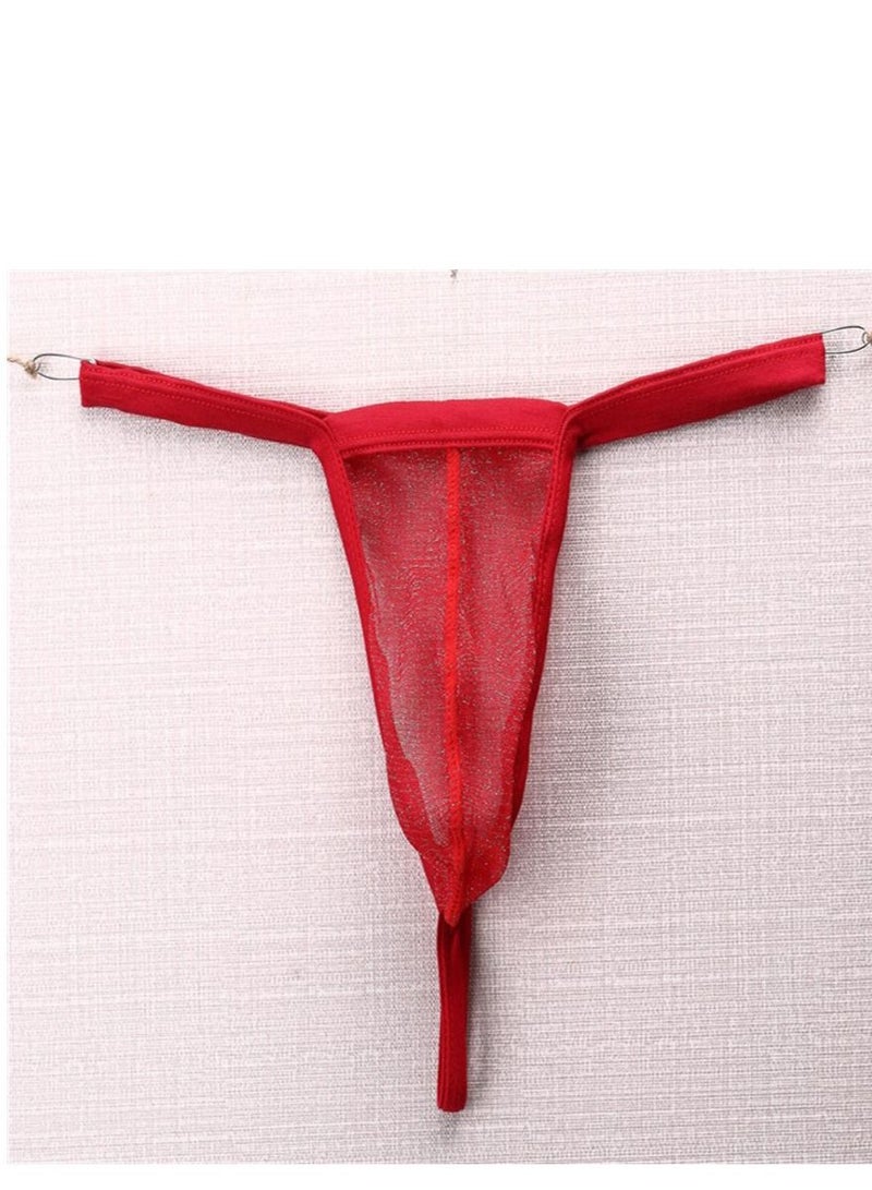 Low Rise Breathable Briefs Red