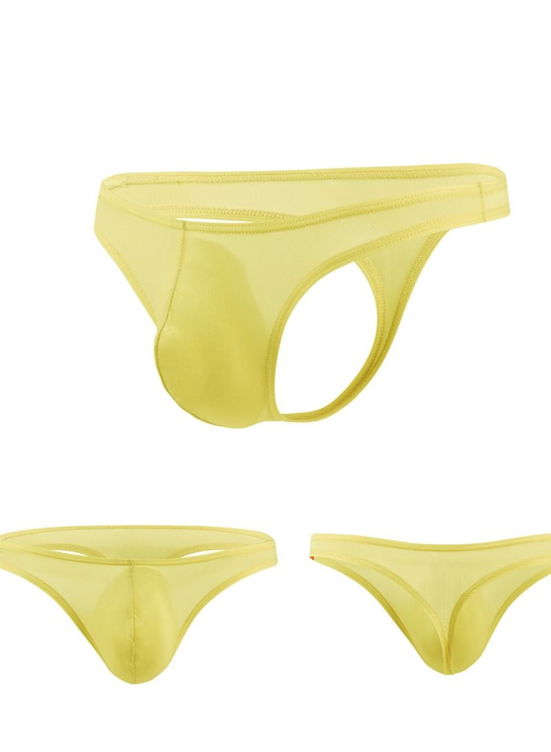 Low Rise Breathable Briefs Yellow