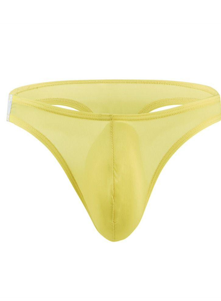 Low Rise Breathable Briefs Yellow