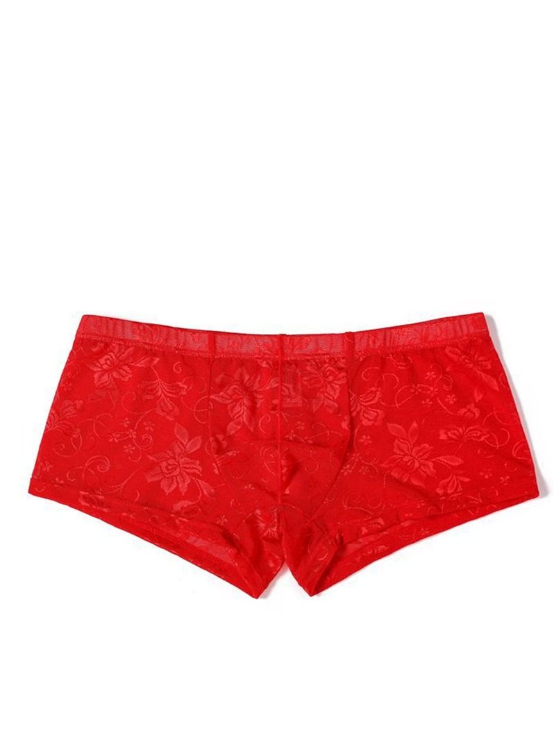 Low Rise Breathable Briefs Red