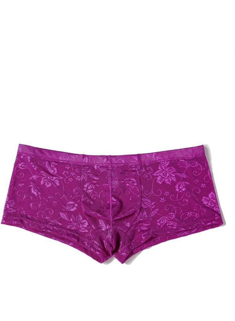 Low Rise Breathable Briefs Purple