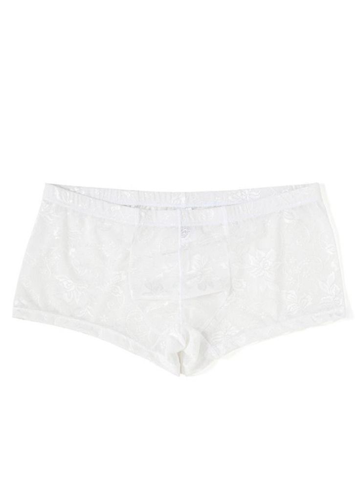 Low Rise Breathable Briefs White