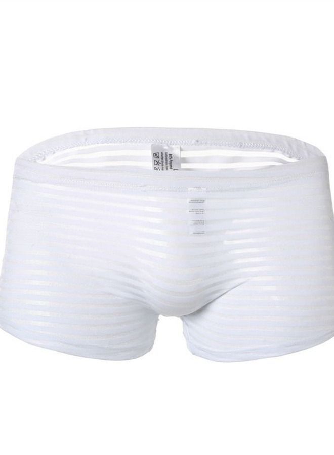 Low Rise Breathable Briefs White