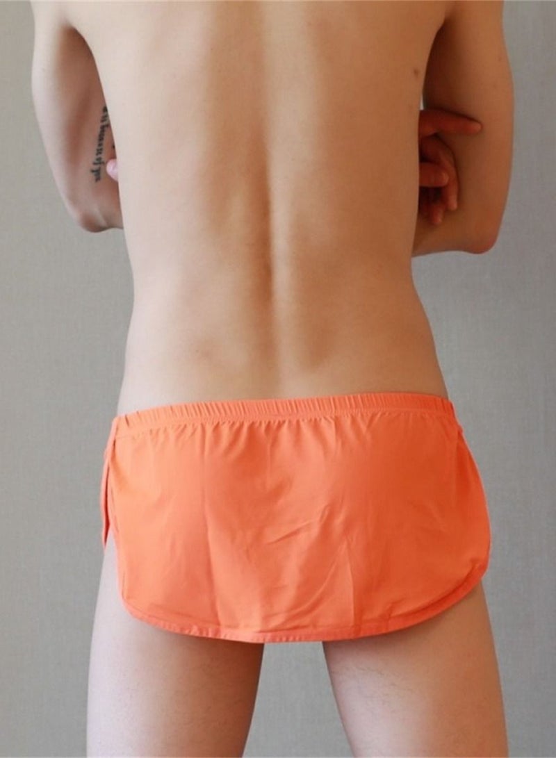 men's Boxer Briefs Orange