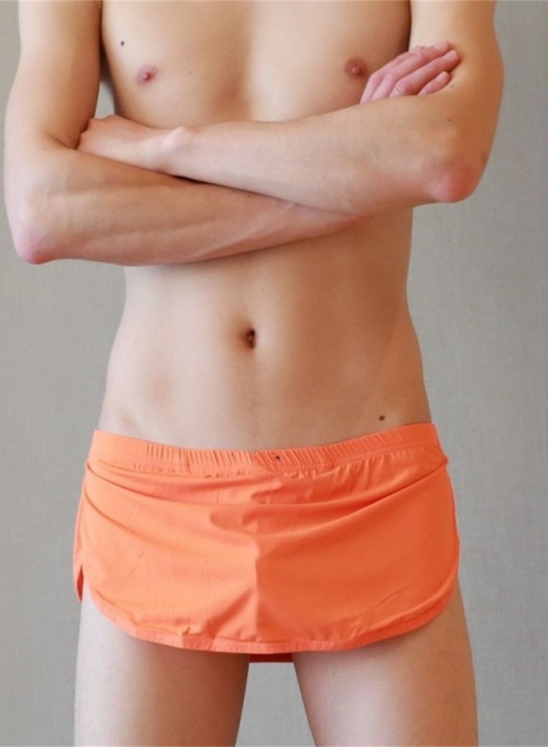 men's Boxer Briefs Orange