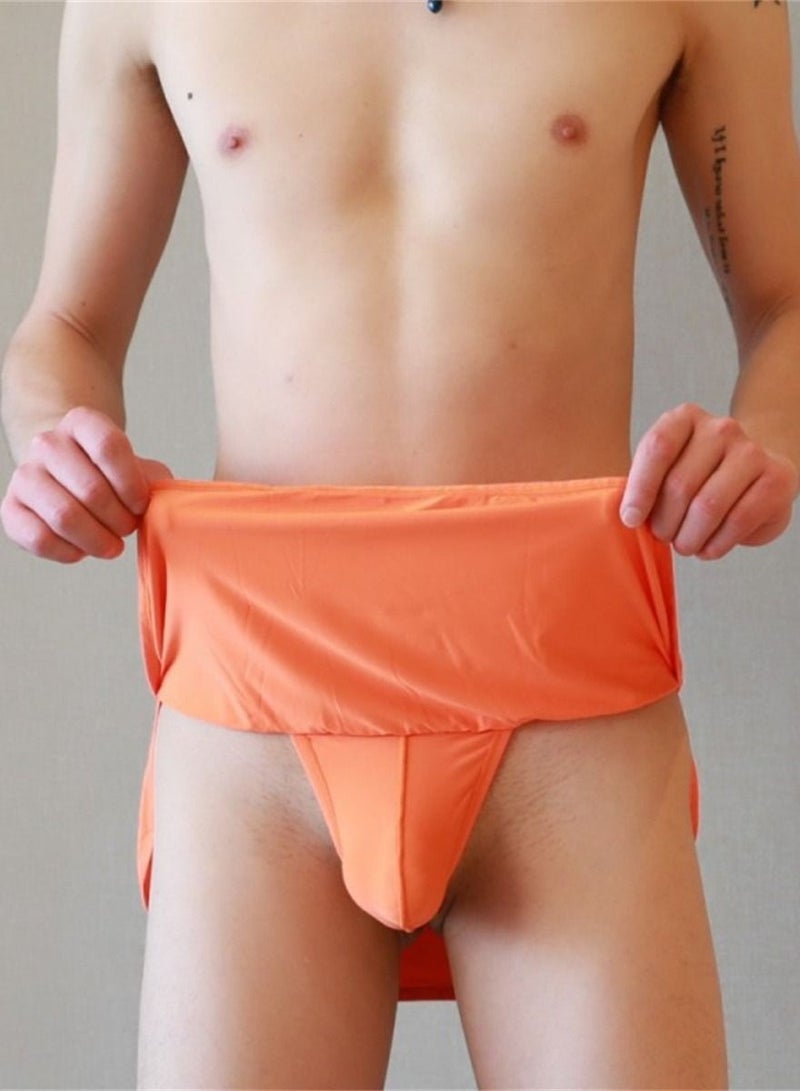 men's Boxer Briefs Orange