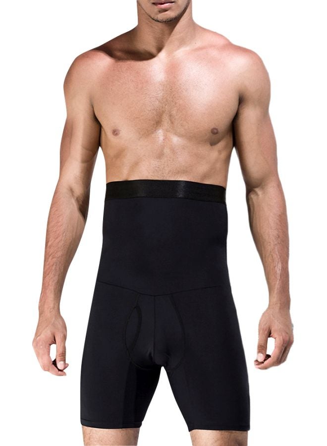 High Rise Breathable Shorts Black