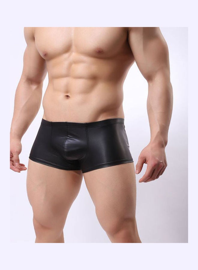 Fashionable Club Patent Boxers Gold