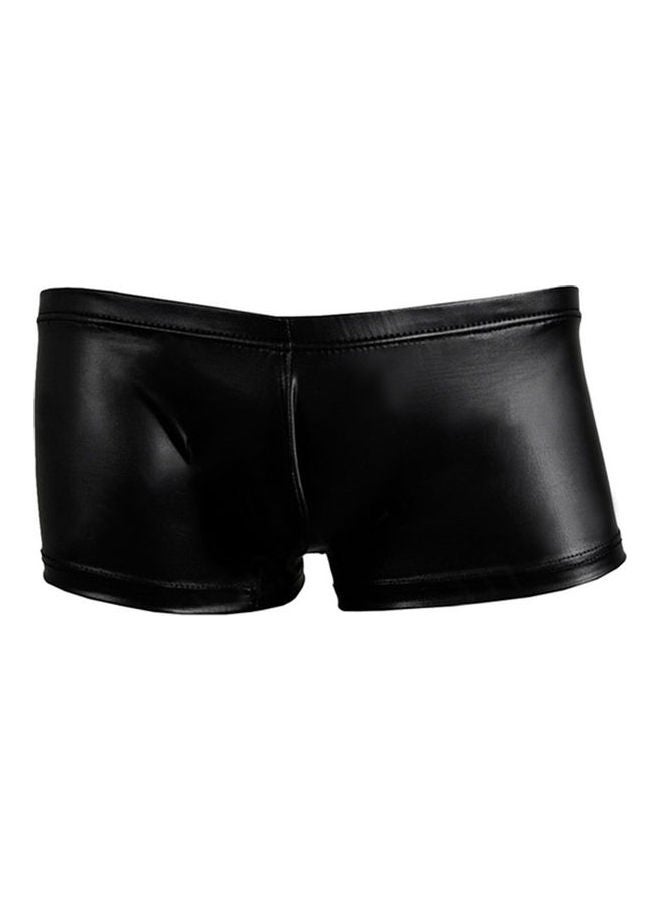 Solid Swimwear Briefs Black