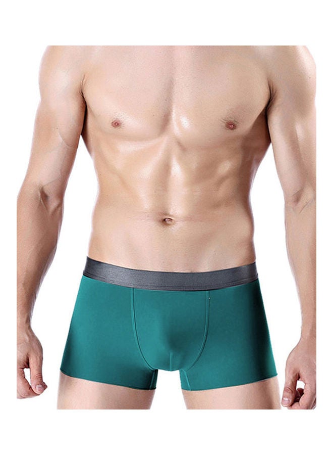 Solid Boxers Green