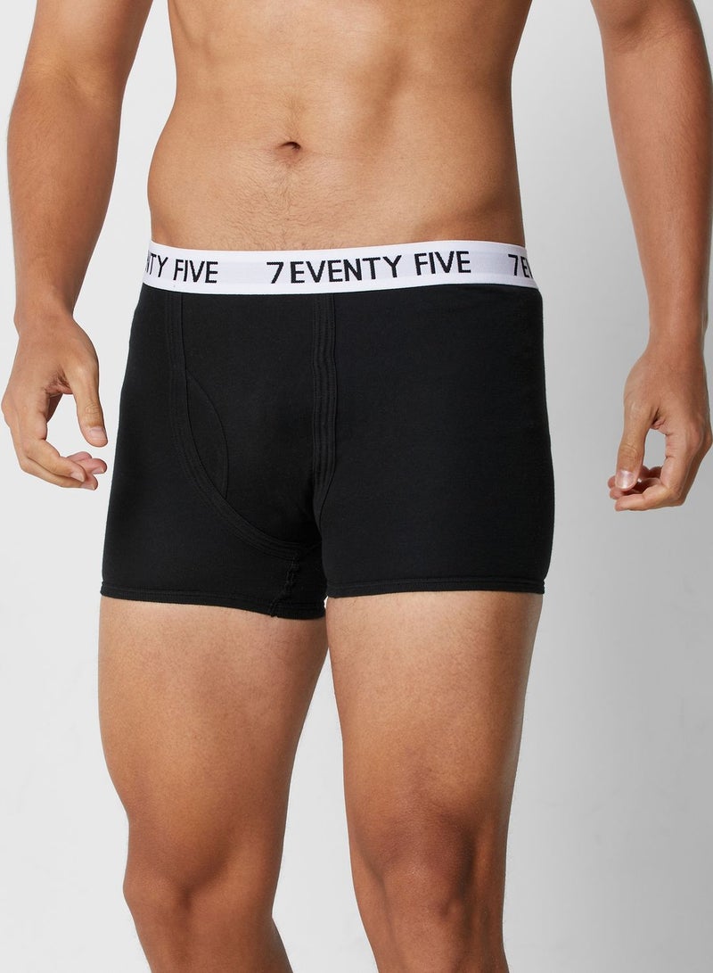 5 Pack  Waist Band Trunks with Antibacterial Finis