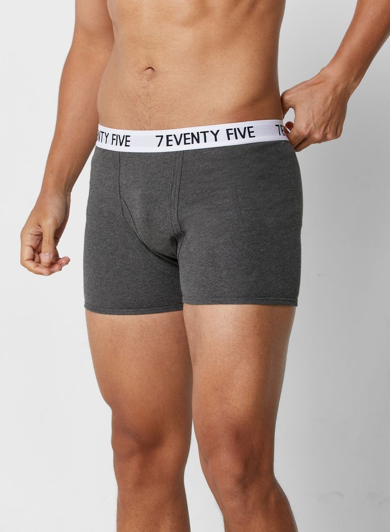 5 Pack  Waist Band Trunks with Antibacterial Finis