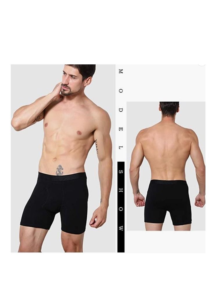 Natural Feelings Mens Boxer Shorts Soft Cotton Men Pack Breathable Mens Underwear Boxer Briefs