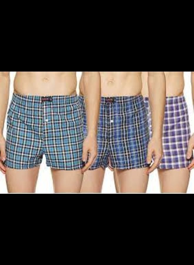 Lux Premium Woven Boxer Pack Of 3