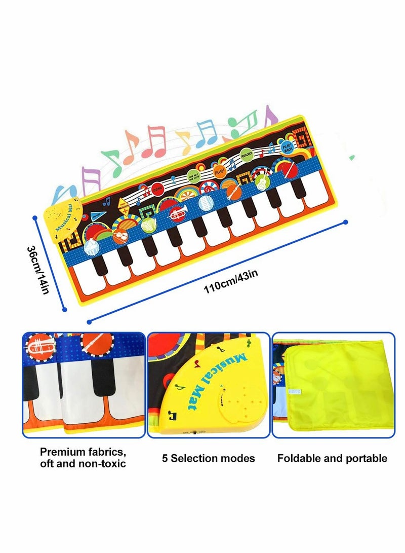 Piano Music Dance Mat for Toddlers - Best Educational Music Toys