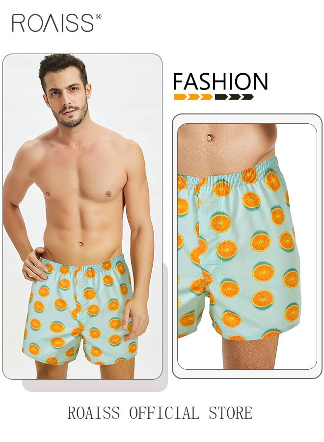 2 Pack Men Arrow Pants Men Cotton Loose Boxer Briefs Men Casual Furniture Comfort Cotton Briefs Large Size Men Briefs