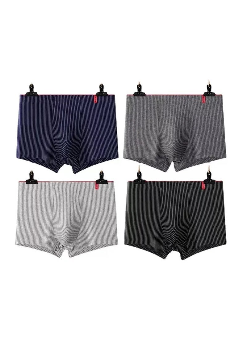 4 Pieces Mens Underwear Boxer Briefs