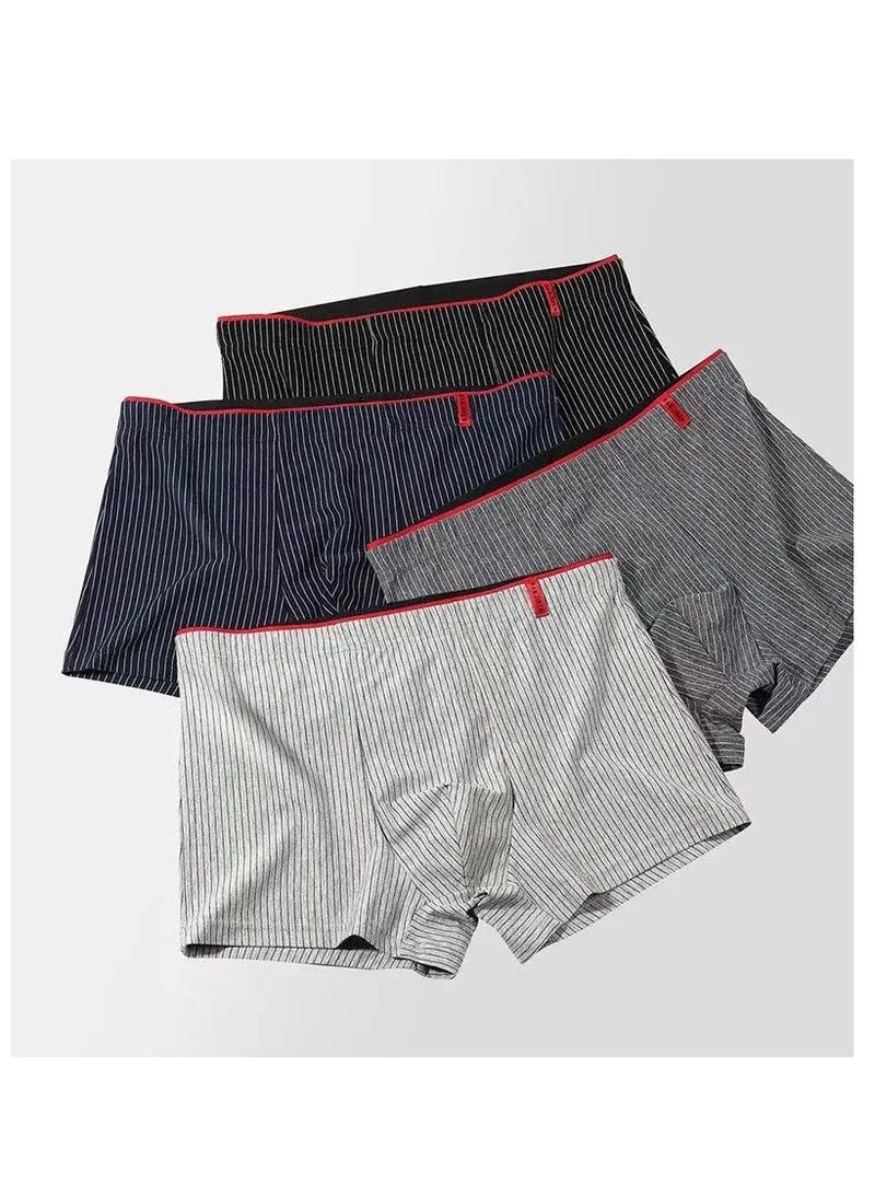 4 Pieces Mens Underwear Boxer Briefs