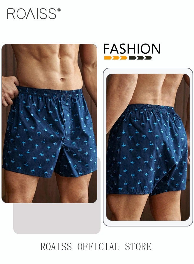 2 Pack Men Arrow Pants Men Cotton Loose Boxer Briefs Men Casual Furniture Comfort Cotton Briefs Large Size Men Briefs