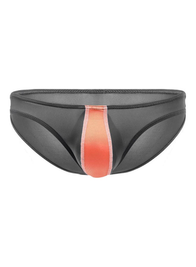 Low Rise Thong Briefs Underwear Grey