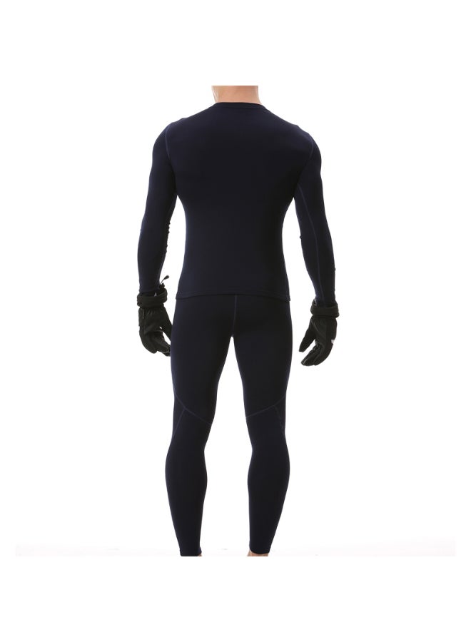 2-Piece Thermal Underwear Set Blue