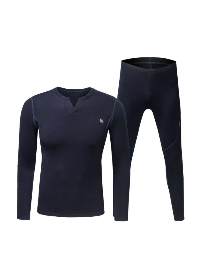 2-Piece Thermal Underwear Set Blue