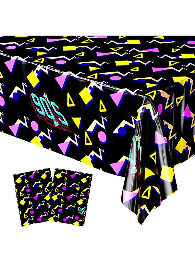 90S Party Table Covers (Pack Of 2) 54