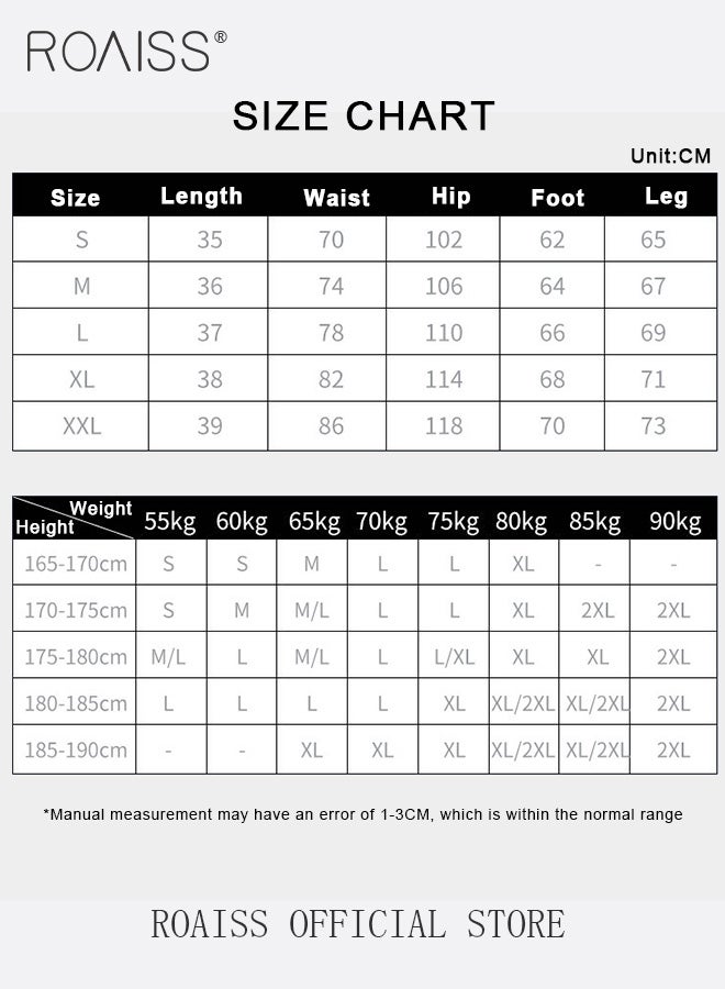 Summer Running Athletic Dry Fit Shorts Rear Zip Pocket Men Workout Fitness Training Pant Breathable